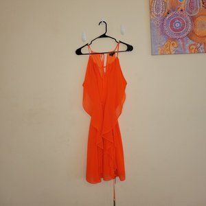 City Chic Orange Dress size XL